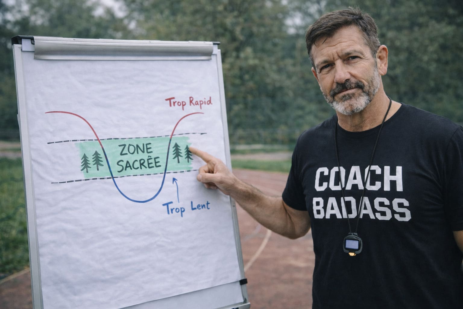 Coureur sur un chemin calme, symbole de la Zone Sacrée Vagal Drive